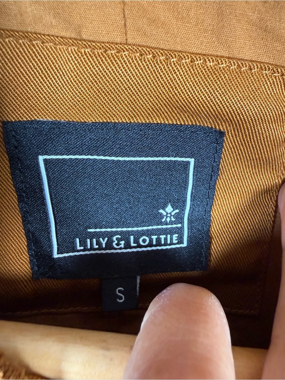Lily & Lottie Woman Jacket Size S mustard - Picture 2 of 6
